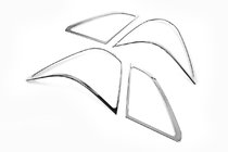 Lexus LS 2001–2006 Stoplygte-kromcovers (2 stk., plast) foto 2