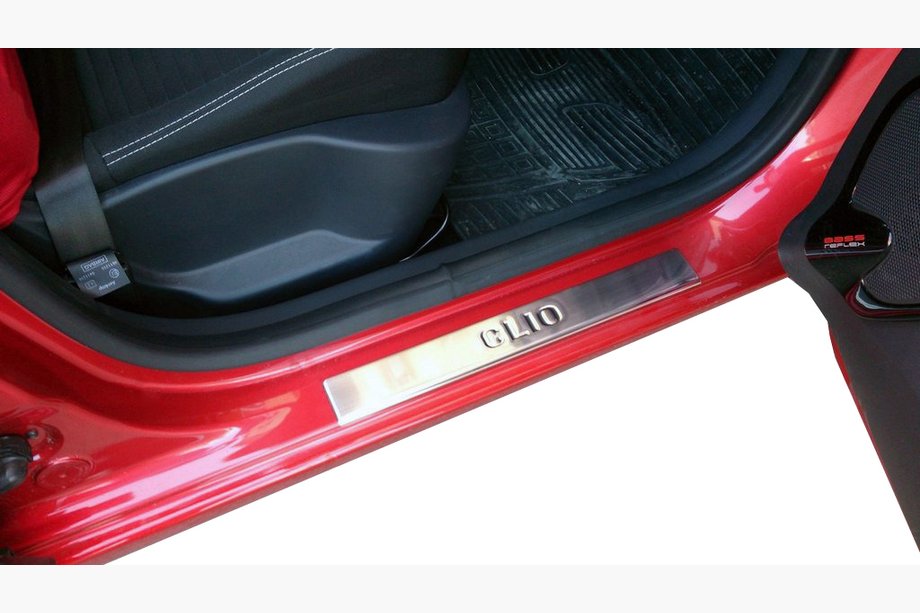 Renault Clio IV 2012–2019 Dørtrinslister OmsaLine (4 stk., rustfrit stål) Image