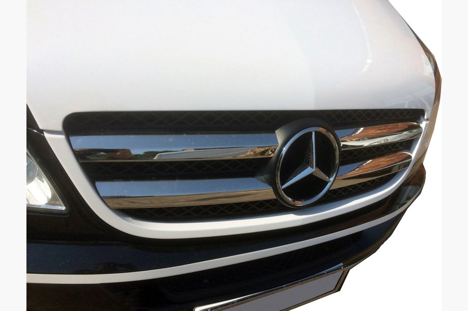 Mercedes Sprinter W906 2006–2018 Grill-lister (2006-2013, rustfrit stål) Foto 3