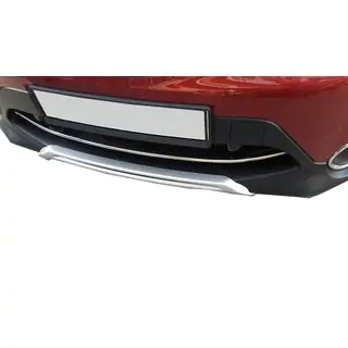 Krombeskyttelsesliste til forreste kofanger (2014-2017, rustfrit stål) Nissan Qashqai 2014–2021 foto 1