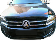 Volkswagen Amarok 2010–2022 Krom grillister 2010-2016 (smalle lister, 4 stk., rustfrit stål) Carmos - Tyrkisk stål foto 1
