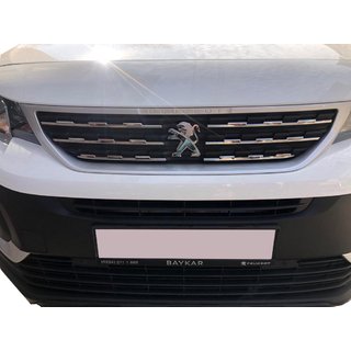 Grillbeklædning (rustfrit stål) Peugeot Partner/Rifter 2019– foto 1