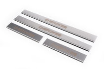Jeep Cherokee/Liberty 2007–2013 Dørtrinslister Carmos V1 (4 stk., rustfrit stål) foto 1