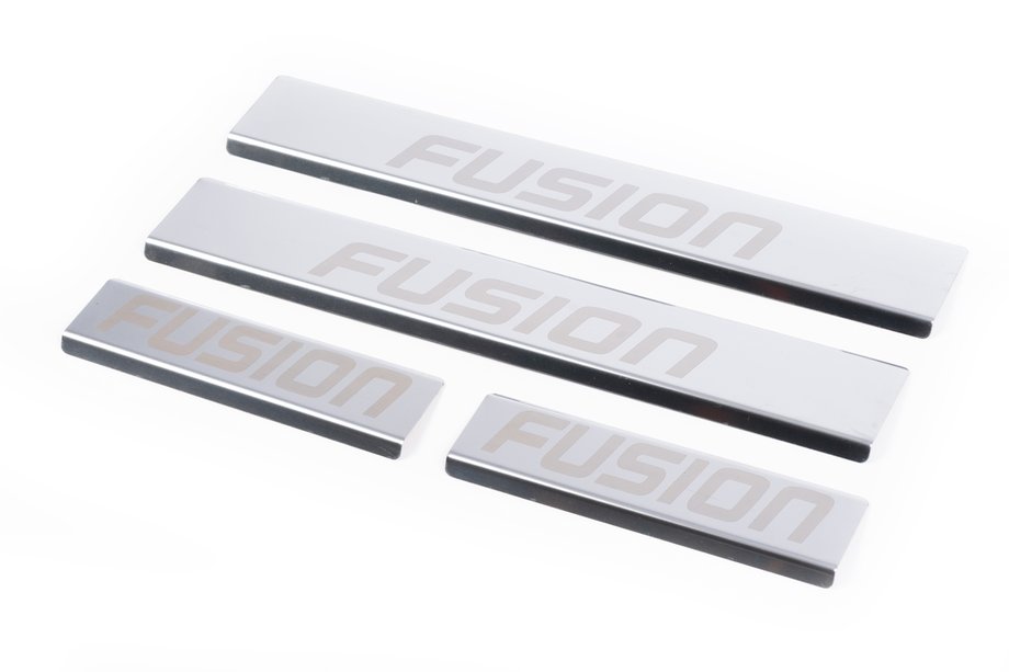 Ford Fusion 2002–2012 Carmos dørtrinslister (4 stk., rustfrit stål) Image