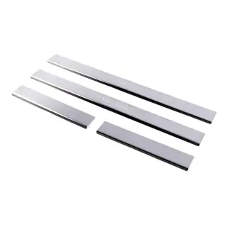 Carmos dørtrinslister (4 stk., rustfrit stål) V-2