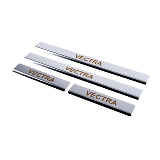 Dørtrinslister Carmos (4 stk., rustfrit stål) Opel Vectra B 1995–2002 foto 1