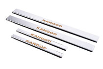 Renault Kangoo 2008–2020 Dørtrinslister Carmos V1 (4 stk., rustfrit stål) foto 2