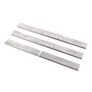 Dørtrinslister Carmos (4 stk., rustfrit stål) Toyota Land Cruiser 100 1998–2007 foto 1