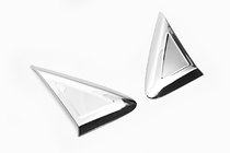 Mercedes Sprinter W907/W910 2018– Trim ved sidespejl (2 stk., rustfrit stål) foto 2