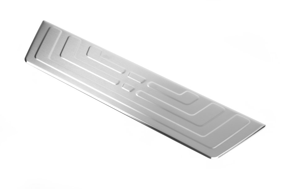 Volkswagen Amarok 2010–2022 OmsaLine bagkofangerbeskytter bag (mat, rustfrit stål) Image