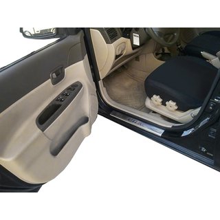 Carmos V1 dørtrinslister (4 stk., rustfrit stål) Hyundai Accent 2006–2010 foto 2
