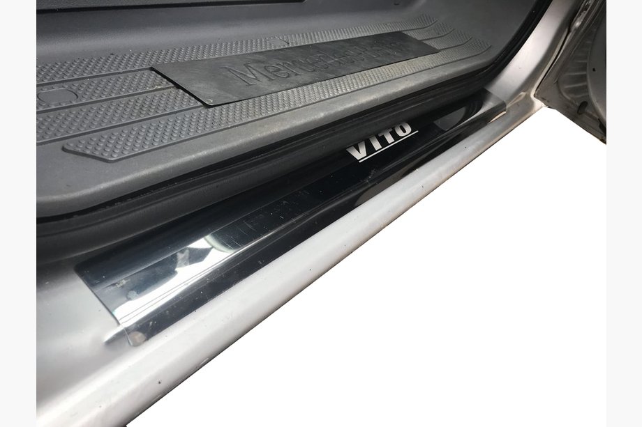 Mercedes Vito W639 2004–2014 Indstigningslister Laser-style (2 stk., stål) Foto 2