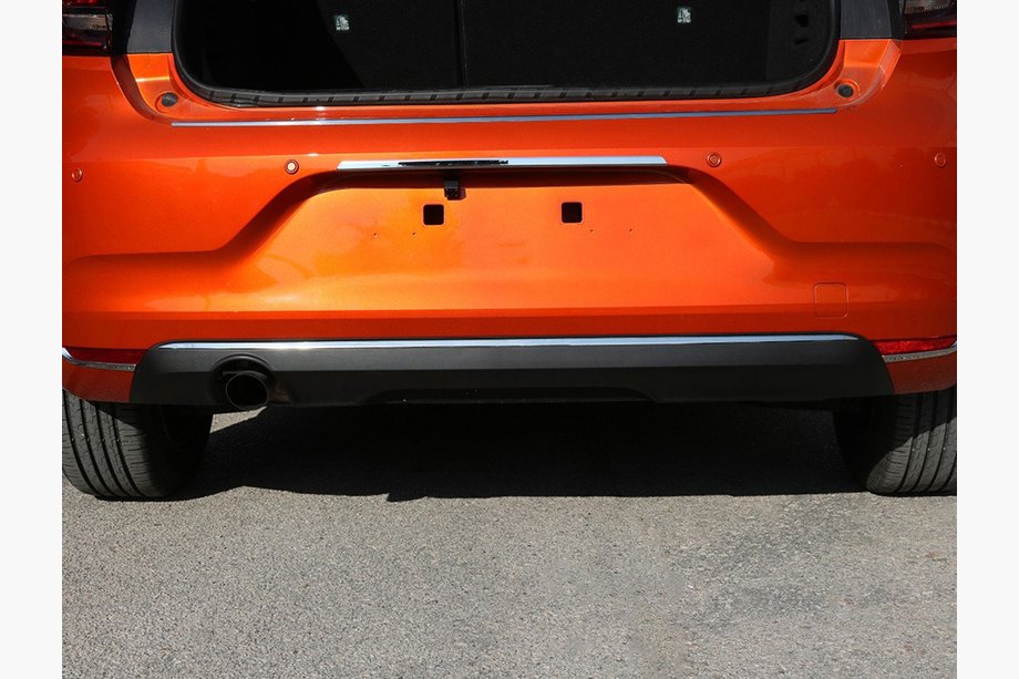 Renault Clio V 2019– Bagkofanger-kantbeskytter (rustfrit stål) Image