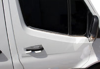 Mercedes Sprinter W907/W910 2018– Krom vindueslister (4 stk.) foto 1