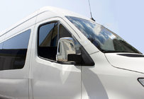 Mercedes Sprinter W907/W910 2018– Spejlkapper (2 stk., rustfrit stål) Carmos - Tyrkisk stål foto 1
