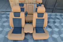 Toyota Land Cruiser 100 1998–2007 Sædeovertræk til bil i kunstlæder (Alcala-Zam, Elite) foto 2