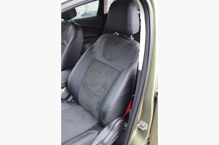 Ford Kuga/Escape 2013–2019 Modeltilpassede sædebetræk SoyuzAuto Leather Style Image
