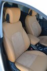 Hyundai Santa Fe 3 2012–2018 Sædeovertræk SoyuzAuto i læderlook foto 1