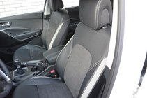 Hyundai Santa Fe 3 2012–2018 Sædeovertræk SoyuzAuto i læderlook foto 8