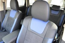 Mitsubishi Outlander 2012–2021 Sædeovertræk SoyuzAuto i læderlook foto 4