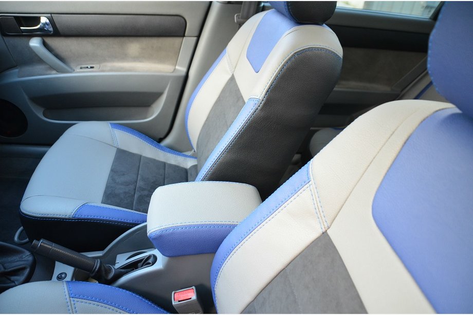 Chevrolet Lacetti 2003–2024 Sædeovertræk SoyuzAuto i læderlook Image