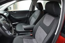 Skoda Rapid 2012–2019 Sædeovertræk SoyuzAuto i læderlook foto 1