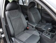 Skoda Superb 2001–2009 Sædeovertræk SoyuzAuto i læderlook foto 1