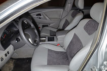 Toyota Camry 2006–2011 Sædeovertræk (kunstlæder ↗ Alcantara-erstatning, Elite) foto 6