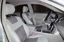 Toyota Camry 2006–2011 Sædeovertræk (kunstlæder ↗ Alcantara-erstatning, Elite) foto 4