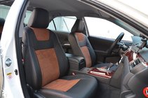 Toyota Camry 2011–2017 Bilsædeovertræk (kunstlæder / Alcantara-erstatning, Elite) foto 4