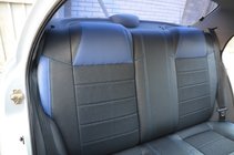 Daewoo Lanos 1998–2017 Modeltilpassede sædeovertræk Brothers Leather Style foto 3