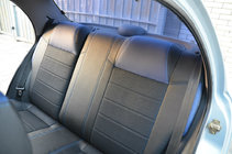 Daewoo Lanos 1998–2017 Modeltilpassede sædeovertræk Brothers Leather Style foto 4