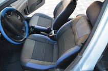 Daewoo Lanos 1998–2017 Modeltilpassede sædeovertræk Brothers Leather Style foto 5