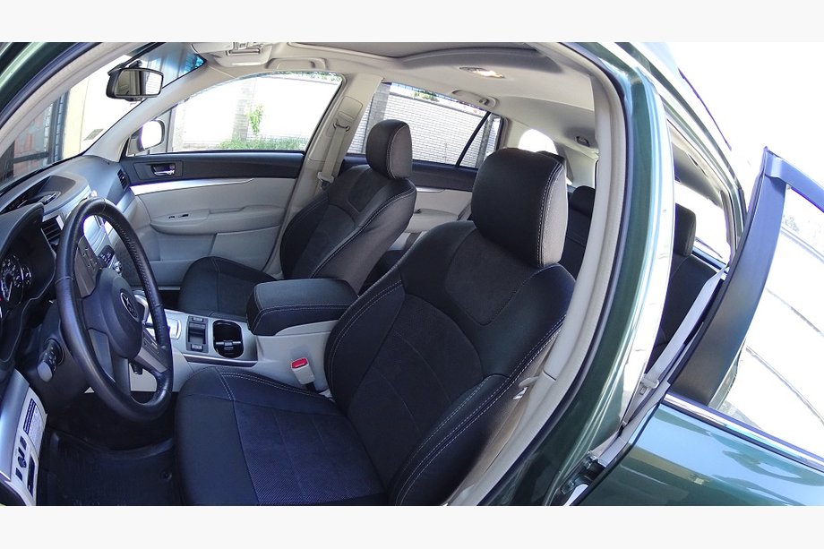 Subaru Outback 2009–2014 Sædeovertræk SoyuzAuto Leather style Image