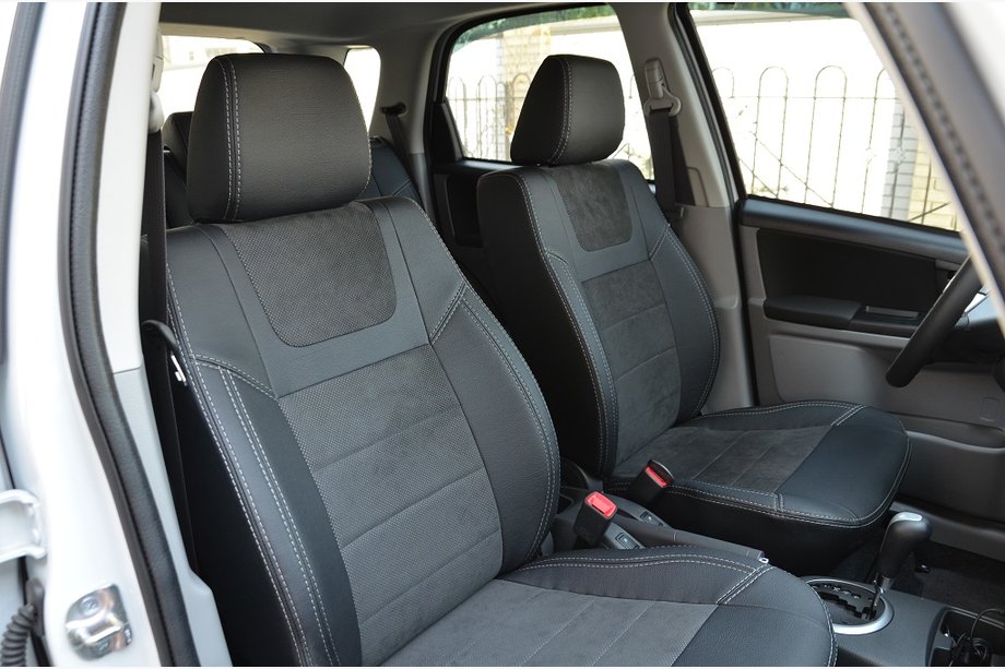 Suzuki SX4 2006–2013 Sædeovertræk SoyuzAuto i læderlook Image
