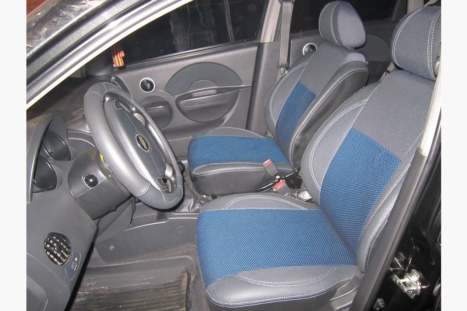 Chevrolet Aveo T200 2002–2008 NYHED!!! Originale SoyuzAuto Premium sædeovertræk Image