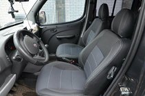 Fiat Doblo I 2005–2010 NYHED !!! Originale SoyuzAuto Premium sædeovertræk (forsæder) foto 4