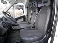 Renault Trafic 2015– Sædeovertræk til bil (stof + kunstlæder, Premium) Forsæder (2+1) foto 1