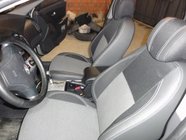 Hyundai Elantra (HD) 2006–2011 Sædeovertræk i økolæder Brothers Premium foto 1