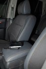 Hyundai Santa Fe 2 2006–2012 Sædeovertræk (kunstlæder→stof, Premium) foto 2