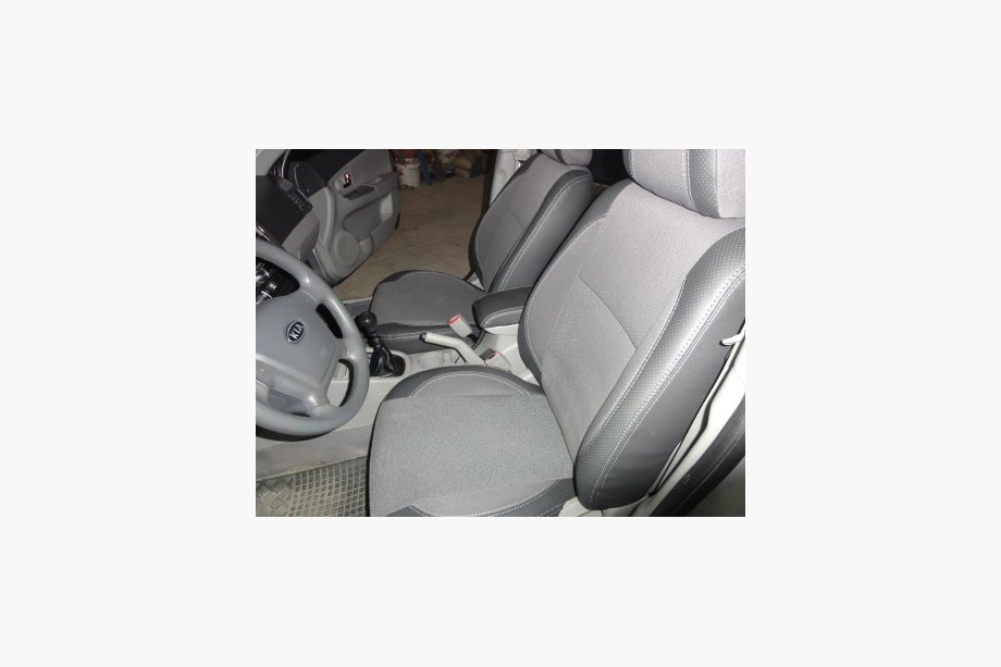 Kia Cerato 1 2004–2009 Nyhed! SoyuzAuto Premium sædeovertræk til bil Image