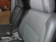 Kia Cerato 1 2004–2009 Nyhed! SoyuzAuto Premium sædeovertræk til bil foto 6