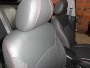 Kia Cerato 2 2010–2013 Nyhed! SoyuzAuto Premium sædeovertræk til bil foto 2