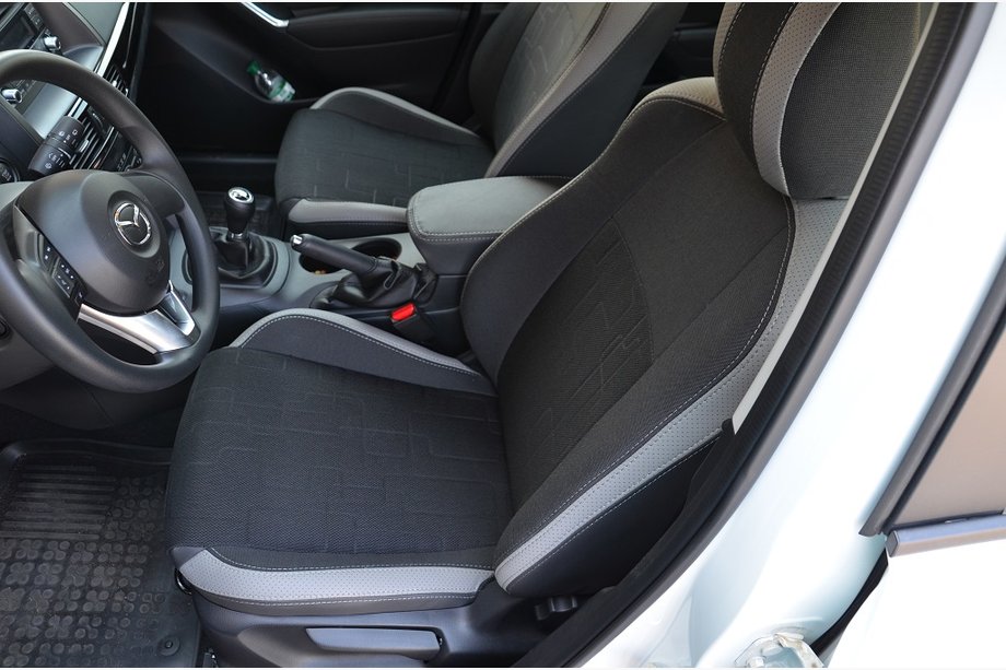 Mazda CX-5 2012–2017 Sædeovertræk i kunstlæder SoyuzAuto Premium Image