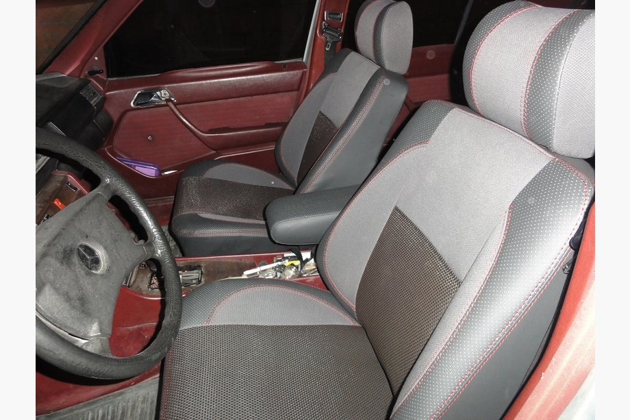 Mercedes E-klasse W124 1984–1997 Sædeovertræk (kunstlæder↗stof, Premium) Image