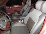 Mercedes E-klasse W124 1984–1997 Sædeovertræk (kunstlæder↗stof, Premium) foto 1
