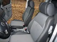 Volkswagen Caddy 2010–2015 Sædeovertræk (kunstlæder↗stof, Premium) foto 7