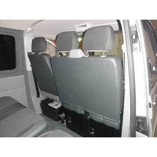 Sædeovertræk i kunstlæder og stof (Premium) Volkswagen T5 Caravelle 2004–2010 foto 4
