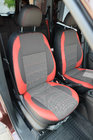 Fiat Doblo II 2010–2022 Premium sædeovertræk i kunstlæder (kombinerede, komplet kabinesæt) foto 2