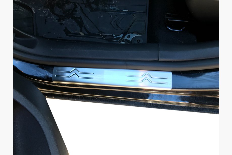 Citroen C-4 2010–2018 Dørtrinslister OmsaLine (4 stk., rustfrit stål) Foto 1